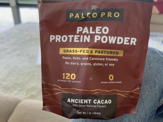 Paleo Pro protein powder, Ancient Cacao by Caroline99 | Uploaded by: Caroline99