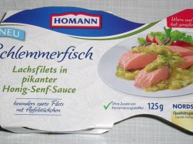 Schlemmerfisch, Lachsfisch in pikanter Honig-Senf-Sauce | Hochgeladen von: Goofy83