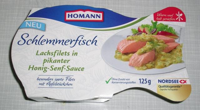 Schlemmerfisch, Lachsfisch in pikanter Honig-Senf-Sauce | Hochgeladen von: Goofy83