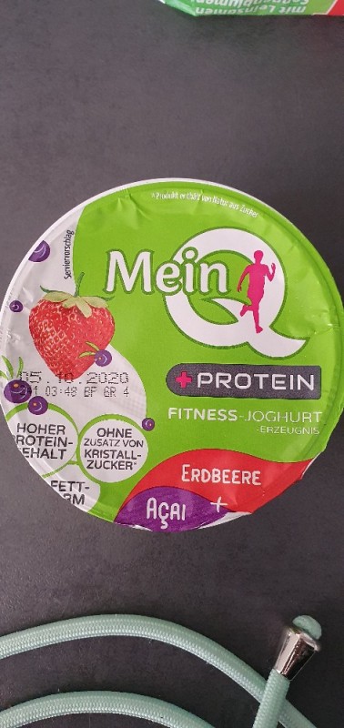 Mein Q, Fitness-Joghurt, Erdbeere Acai Kalorien - Joghurt - Fddb