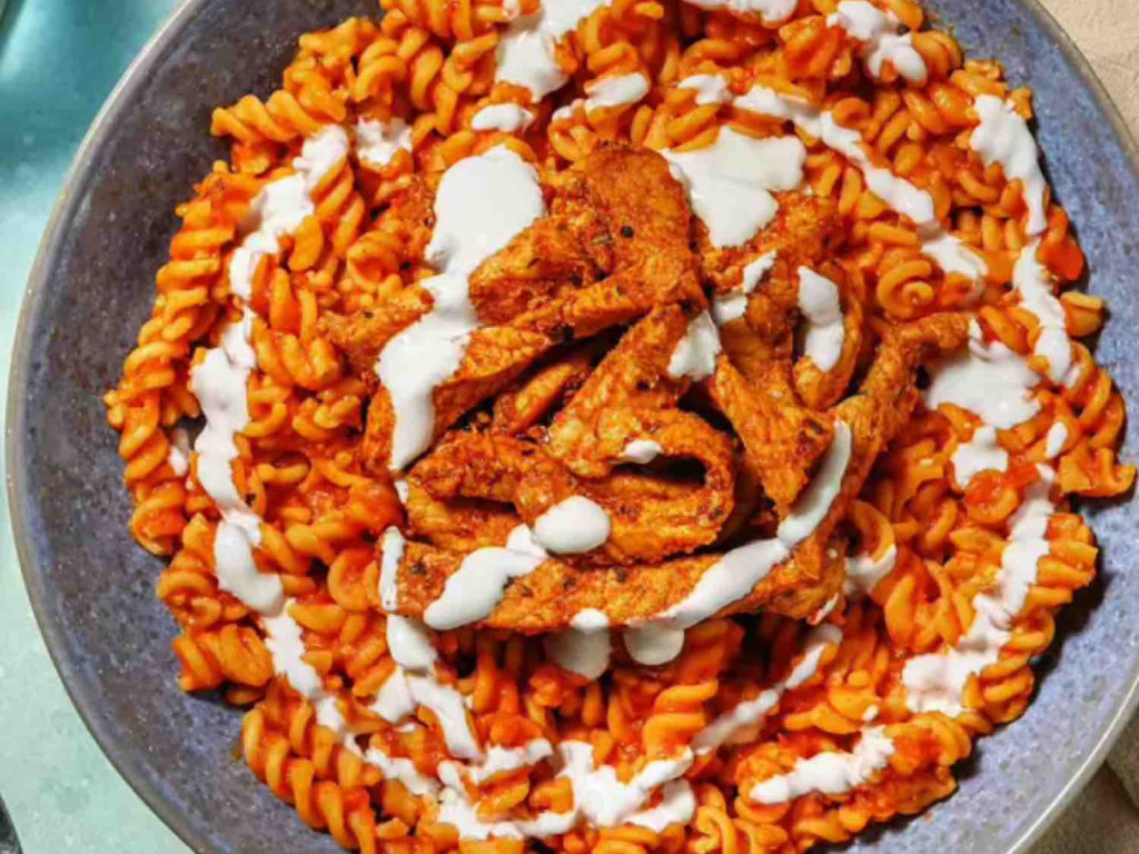 Kichererbsenpasta mit Gyros-Streifen von AnniPoeh | Hochgeladen von: AnniPoeh