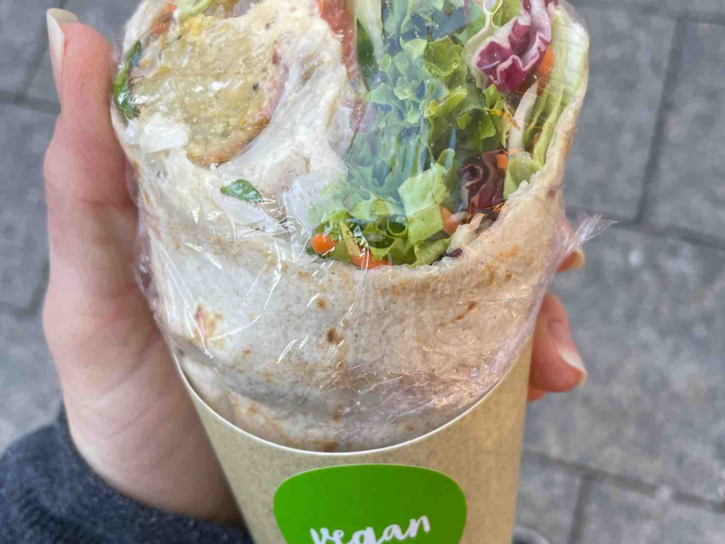 Wrap Falafel, vegan von naddin | Hochgeladen von: naddin