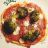 Keto Pizza 1 Stk, Mandelmehl, Ei, Mozarella, Salami von melkei | Hochgeladen von: melkei