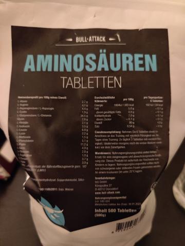 Aminosäuren Tabletten von prodigy | Hochgeladen von: prodigy