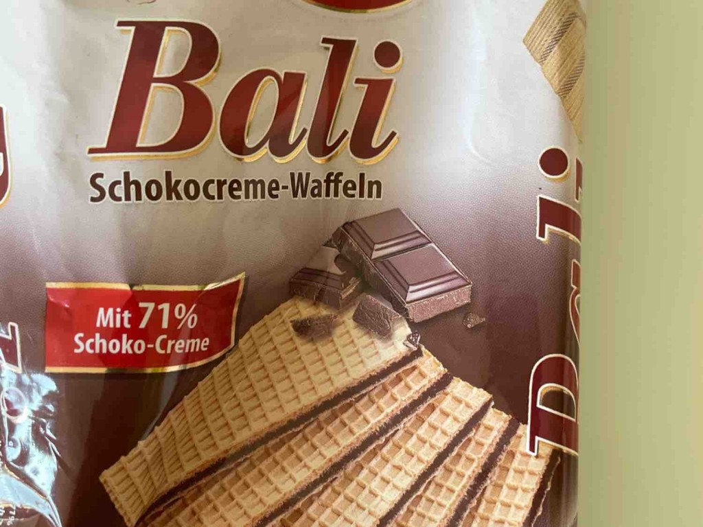 Schokocreme Waffel Bali, 71% Schoko-Creme von Decapitare | Hochgeladen von: Decapitare