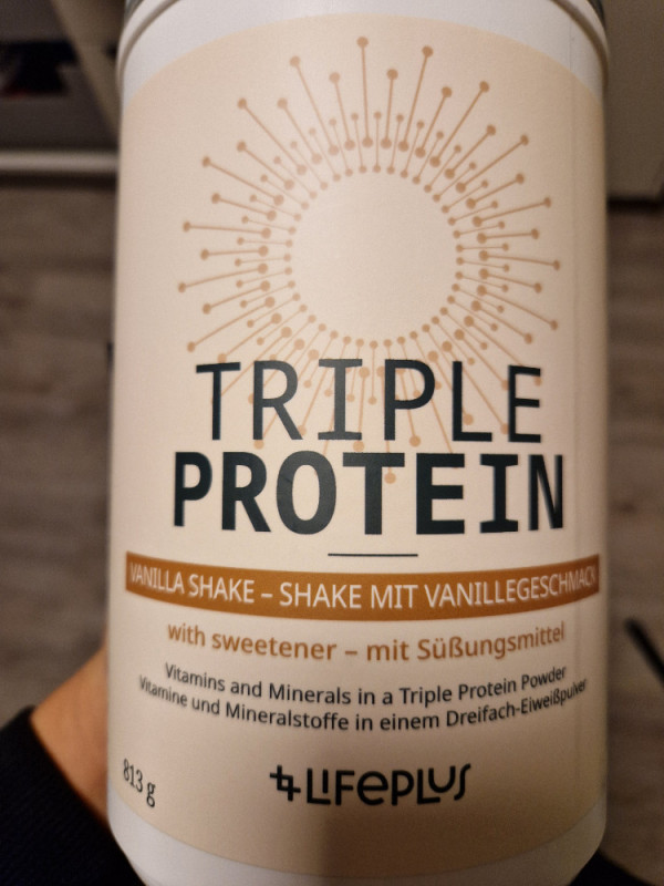Triple Protein Vanilla Shake, Mit Wasser von Cloudy2390 | Hochgeladen von: Cloudy2390