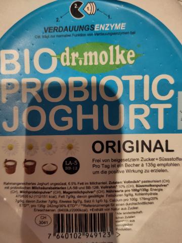 dr. molke Bio Probiotic Joghurt, ORIGINAL von Rah | Hochgeladen von: Rah