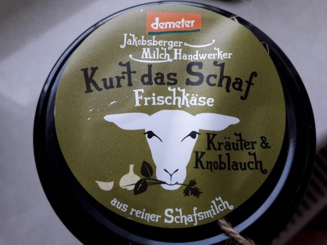 Kurt das Schaf Frischkäse Kräuter Knoblaucj, aus reiner Schafsmi | Hochgeladen von: nessi120783