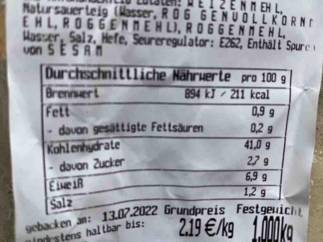 Roggenmischbrot, 31% Roogenmehl von flusi61 | Hochgeladen von: flusi61