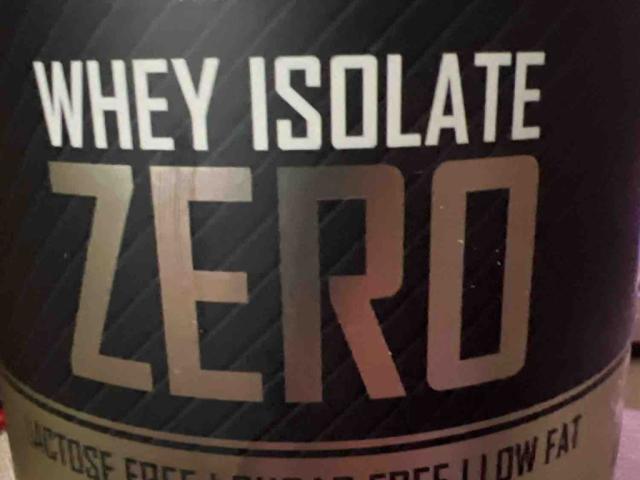 Whey Isolate Zero, Vanilla Flavour von Sennah | Hochgeladen von: Sennah