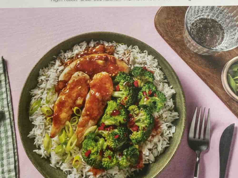 HelloFresh, hello fresh süßes Miso Ingwer Hähnchen mit limettenreis ...