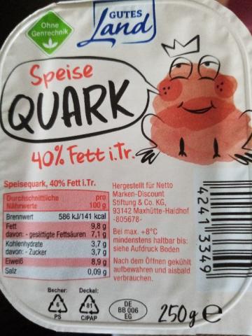 Gutes Land Quark 40% von Bev | Hochgeladen von: Bev