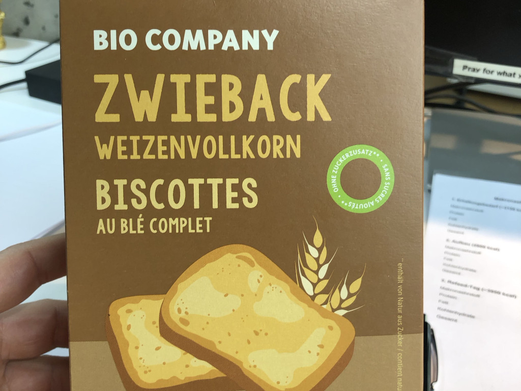 Zwieback Weizenvollkorn, Bio Company von okibln | Hochgeladen von: okibln Zwieback Weizenvollkorn, Bio Company von okibln | Hochgeladen von: okibln