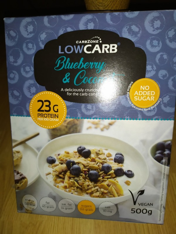 LowCarb Müsli Blueberry & Coconut von WolkenWanderer | Hochgeladen von: WolkenWanderer