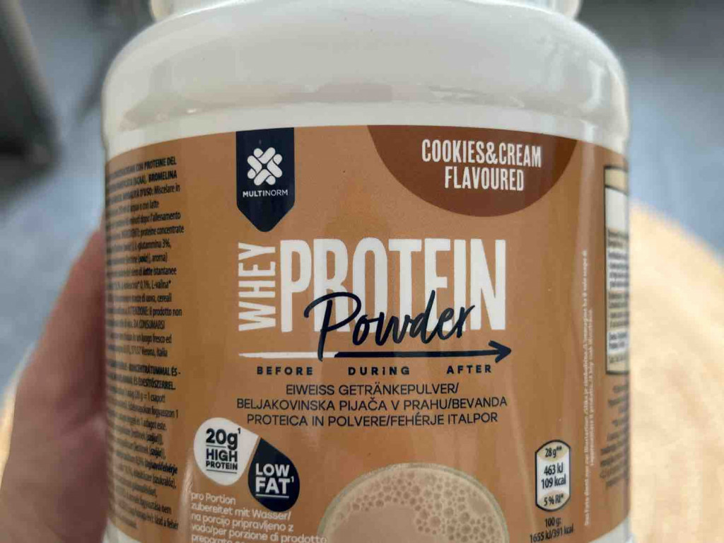 Whey Protein Powder, Cookies & Cream von hoferd198 | Hochgeladen von: hoferd198