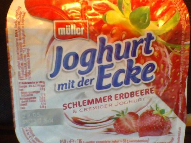 Joghurt mit der Ecke, Schlemmer-Erdbeere | Hochgeladen von: Seidenweberin