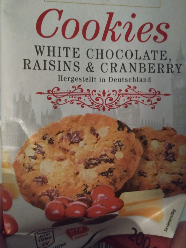 Cookies Weisse Schokolade Cranberries von kathrinto84 | Hochgeladen von: kathrinto84