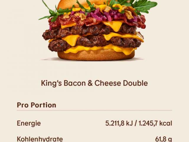 Kings Bacon & Cheese Double von veit1234 | Hochgeladen von: veit1234