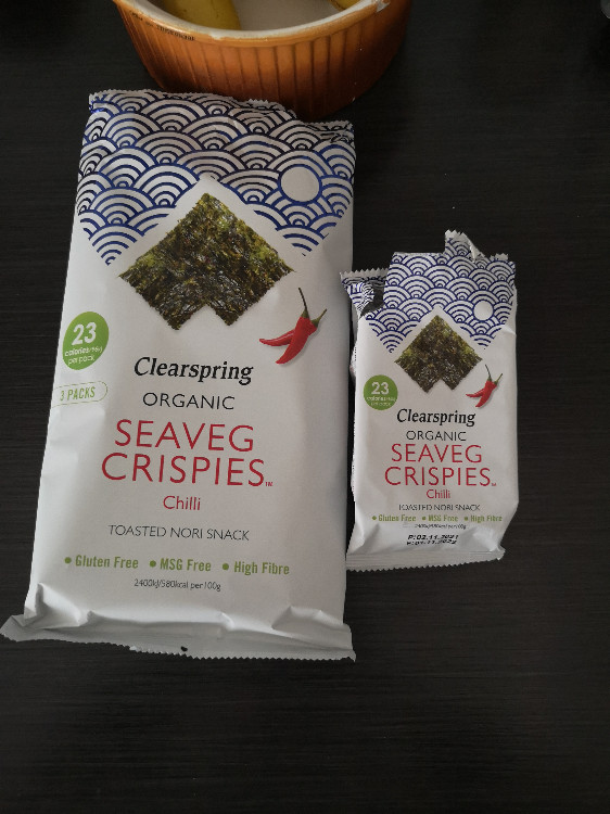 nori seaweed crispies, Chili (1pack =4g) von stabkr | Hochgeladen von: stabkr