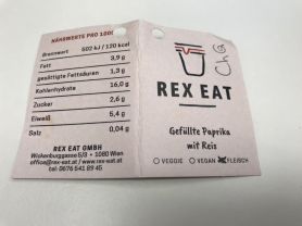 Rex Eat: Gefüllte Paprika mit Reis, Paprika | Hochgeladen von: chriger