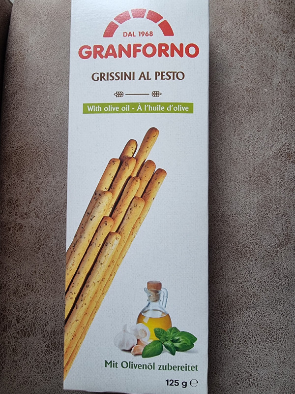 Italienisches Knabbergebäck Grissini Pesto, Olive von AnkeS | Hochgeladen von: AnkeS