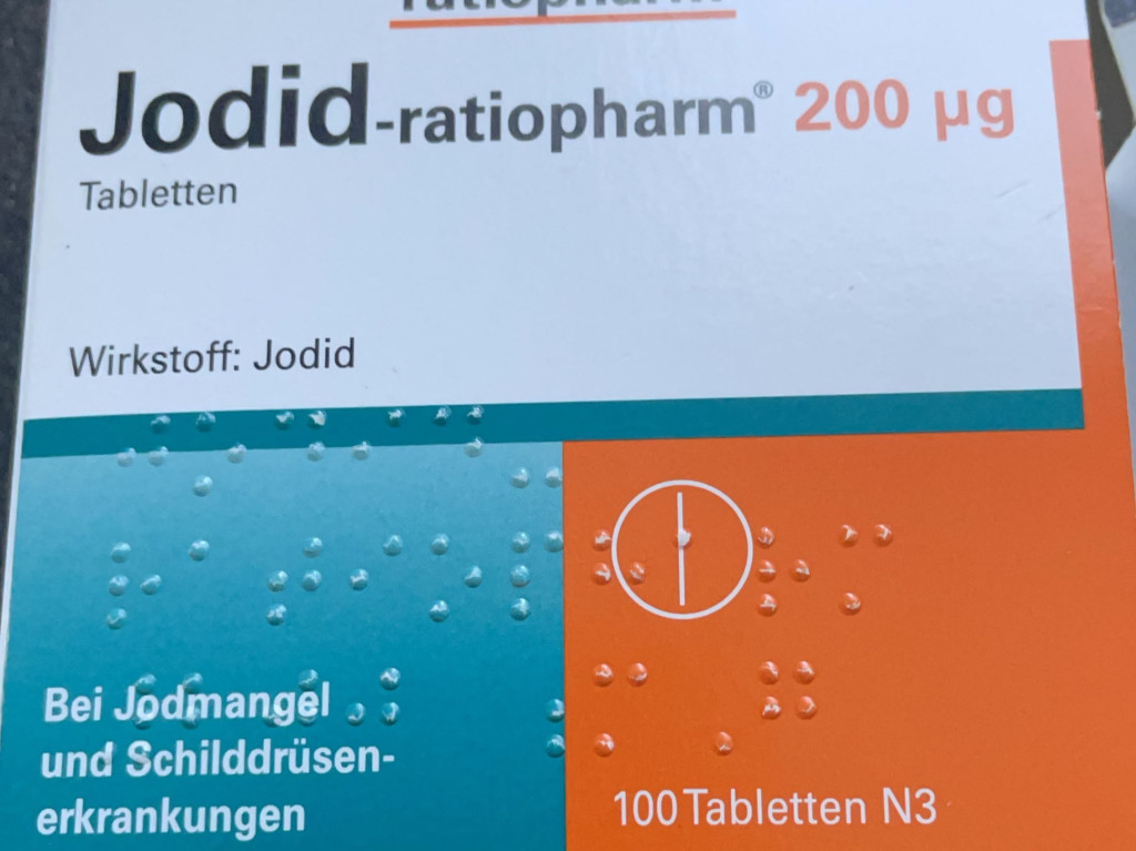 Jodid 200, 200 Mikrogramm von Ursula46 | Hochgeladen von: Ursula46 Jodid 200, 200 Mikrogramm von Ursula46 | Hochgeladen von: Ursula46
