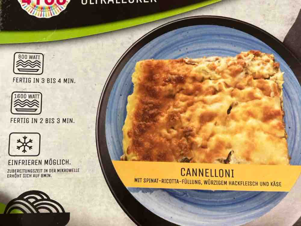 Cannelloni, mit Spinat-Ricotta-Füllung, würzigem Hackfleisch von | Hochgeladen von: Herzkirsche