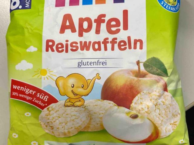 Apfel Reiswaffeln glutenfrei by justinebro | Hochgeladen von: justinebro