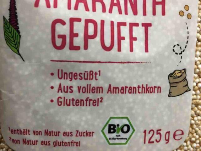 Amaranth, gepufft by Nacholie | Hochgeladen von: Nacholie