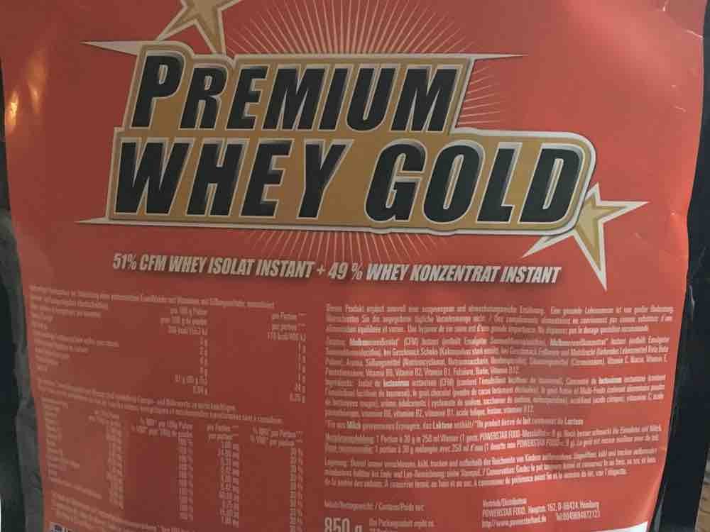 Premium Whey Gold Cocos-Sahne, Milch  von Carina8711 | Hochgeladen von: Carina8711