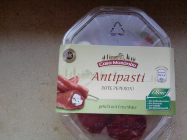 Antipasti Rote Pperoni, Frischkäse | Hochgeladen von: LadyGaga