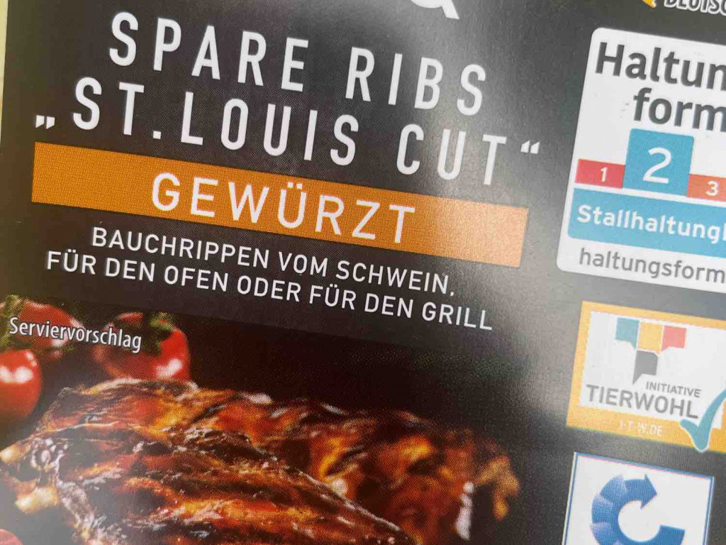 spare ribs   St.Lois cut von Cicken | Hochgeladen von: Cicken