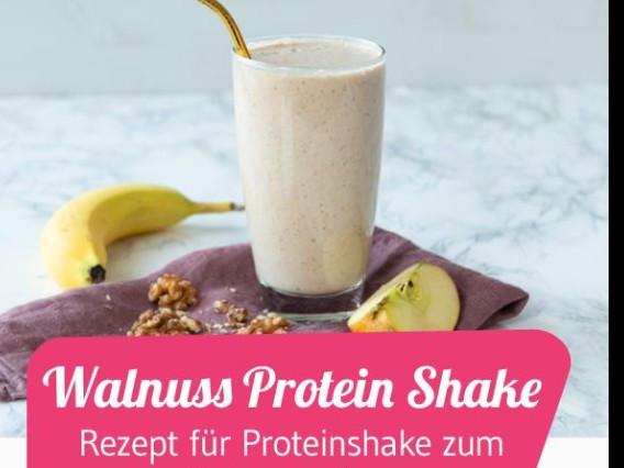 Protein Shake, Banane, Apfel, Milch, Walnüsse von JoLu2206 | Hochgeladen von: JoLu2206