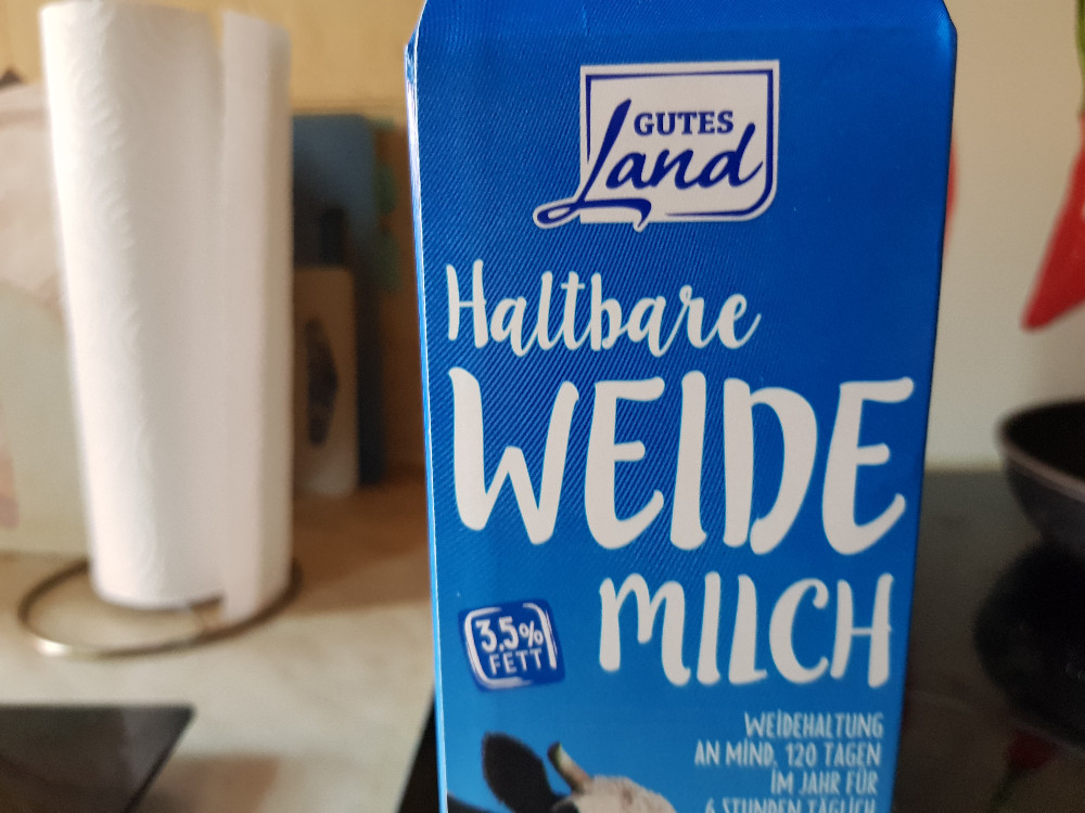 Haltbare Weide Milch 3,5 % Fett von Rebekka0609 | Hochgeladen von: Rebekka0609