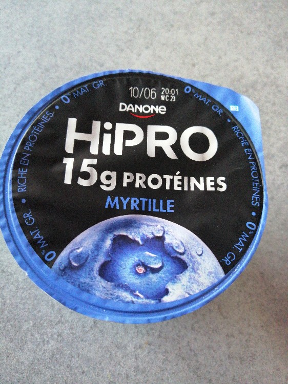 Hipro spécialité laitière Myrtille, 15 g Proteines von Psonia | Hochgeladen von: Psonia