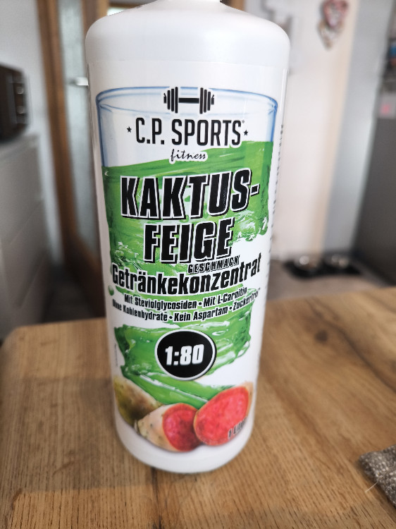 C.P. Sports Getränkekonzentrat Kaktus-Feige, Mineralwasser von s | Hochgeladen von: shsauswbeip