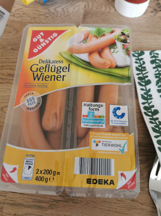 delikatess Geflügel Wiener , im zarten Saitling von koljafahl506 | Hochgeladen von: koljafahl506