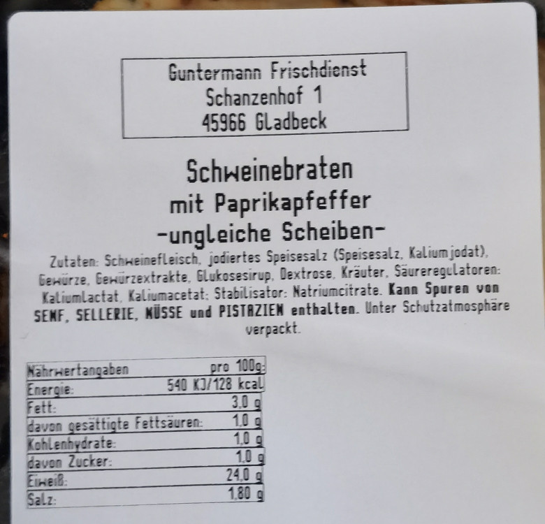 Schweinebraten, Mit Paprikapfeffer von Tequila80 | Hochgeladen von: Tequila80