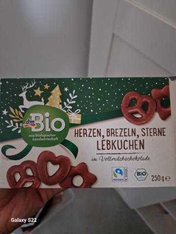 Bio braune Lebkuchen, mit 25% Vollmilchschokolade von Lautana | Hochgeladen von: Lautana