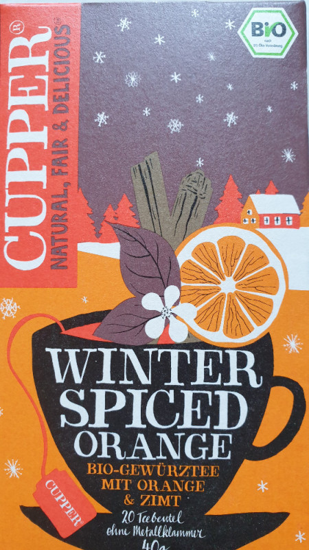 Winter Spiced Orange, Bio-Gewürztee mit Orange &Zimt von web | Hochgeladen von: webb