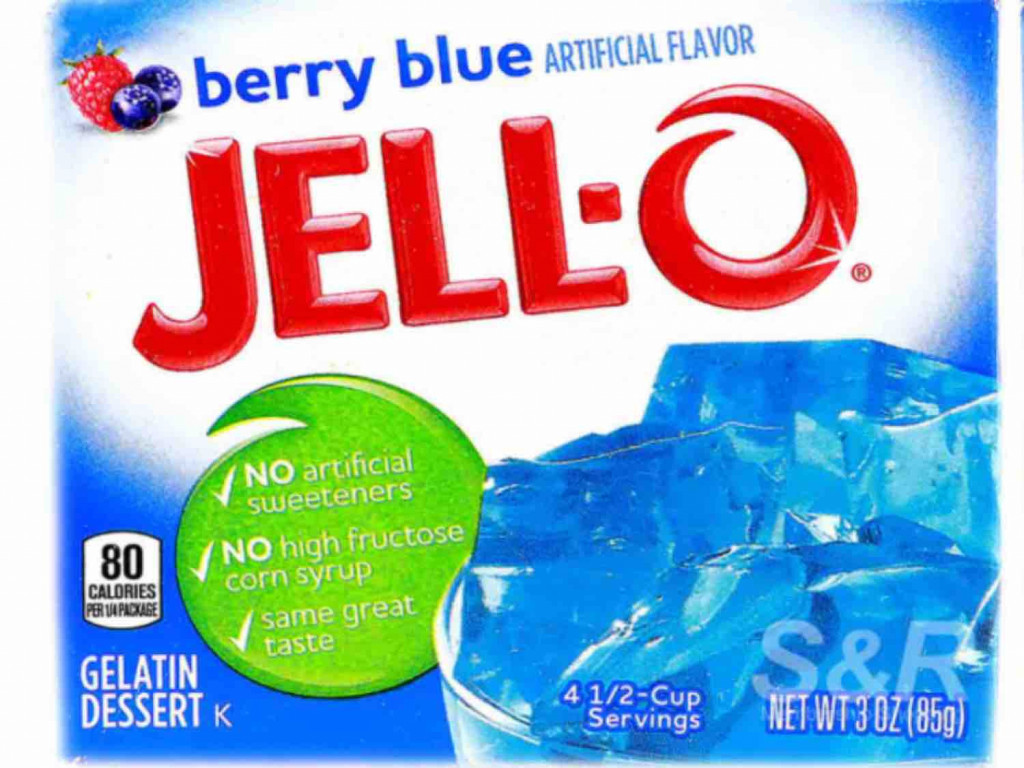 Jell-O, Blue Berry Gelatine von DirkBausdorf | Hochgeladen von: DirkBausdorf