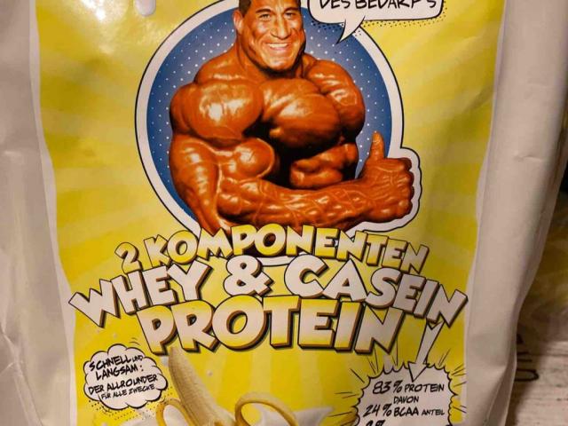 2  Komponenten Whey & Casein Protein, leckere Banane von tob | Hochgeladen von: tobias1994
