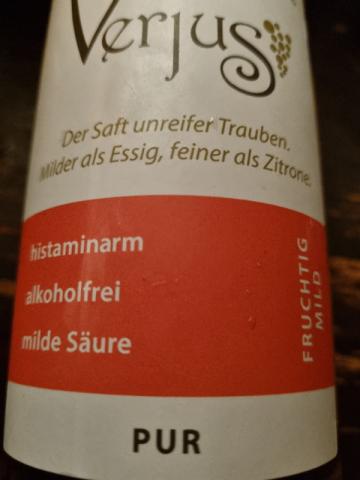 Verjus, Herber Traubensaft von Nessikatze | Hochgeladen von: Nessikatze