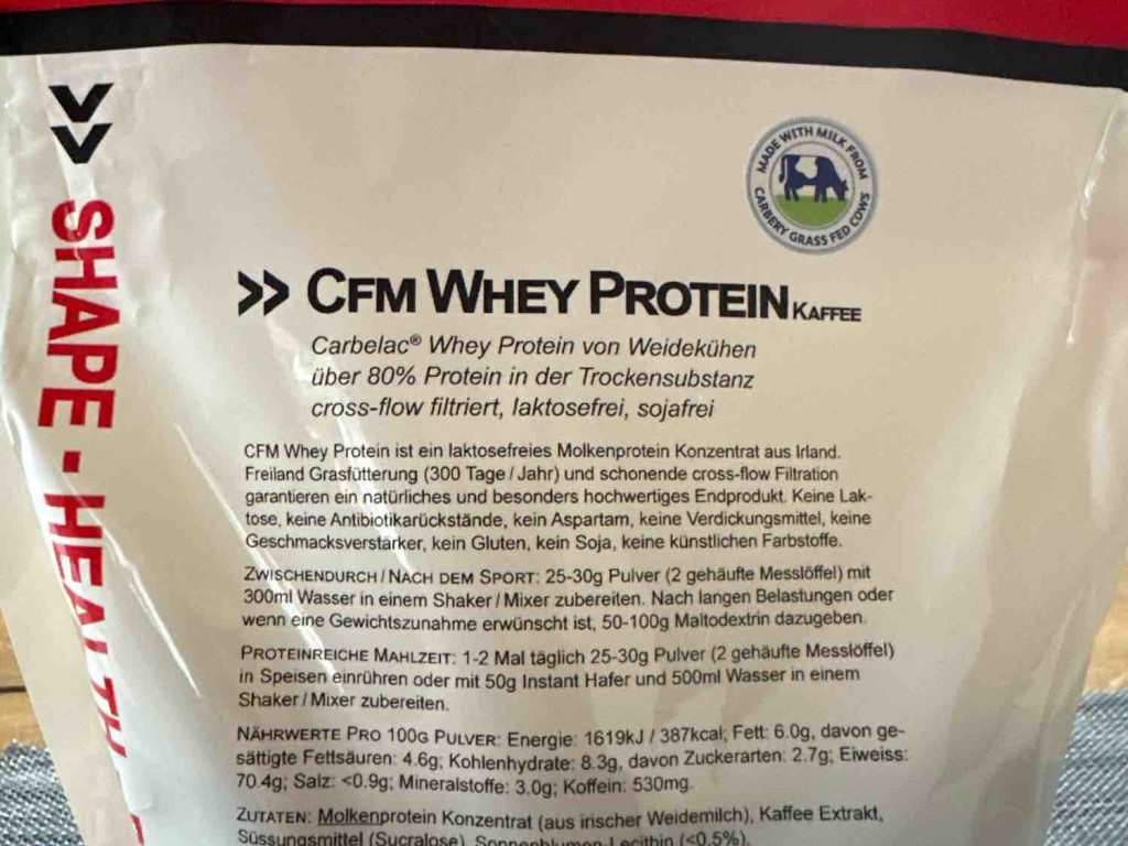 CFM Whey Protein, Kaffee von jsig | Hochgeladen von: jsig