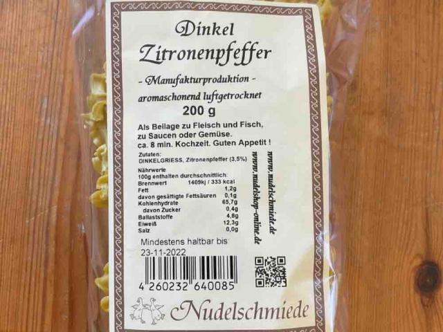 Dinkel Zitronenpfeffer, Nudeln von schuelea | Hochgeladen von: schuelea