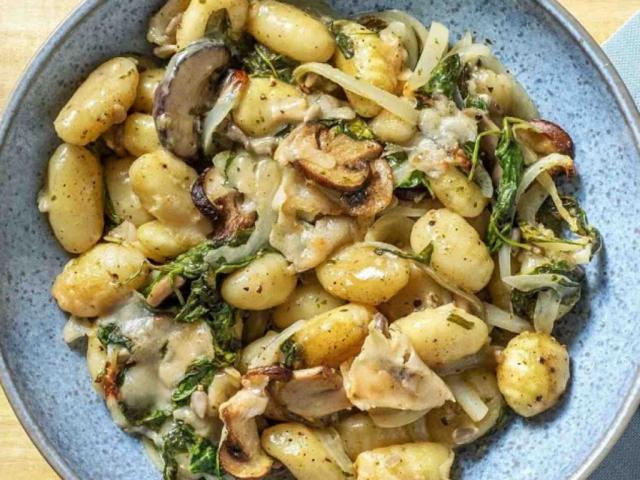 Gnocchi-Spinat-Auflauf mit Champignons von Tracking22 | Hochgeladen von: Tracking22