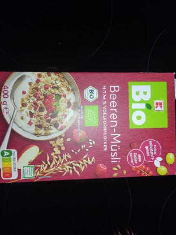 Bio Beeren-Müsli, Mit 66 % Vollkornflocken von Benschin | Hochgeladen von: Benschin