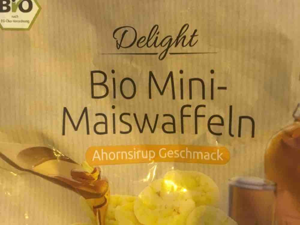 Bio Mini-Maiswaffeln, Ahornsirup Geschmack von hubatz | Hochgeladen von: hubatz