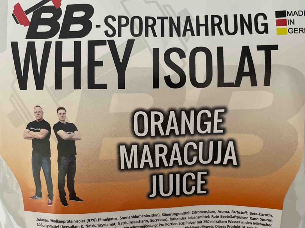 Whey Isolat Orange Maracuja von fraujule | Hochgeladen von: fraujule