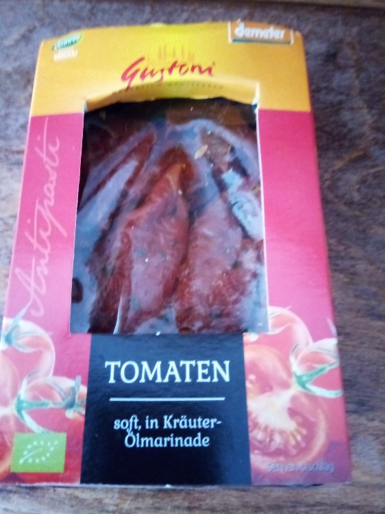 Getrocknete Bio-Soft-Tomaten, in Kräuter-Ölmarinade von Kaschper | Hochgeladen von: Kaschperle